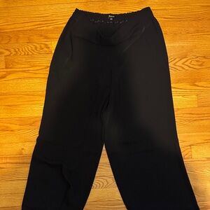 Madewell Women's Black Wide Leg Pants